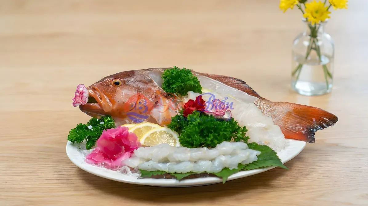 Cá Mú Đỏ Sashimi