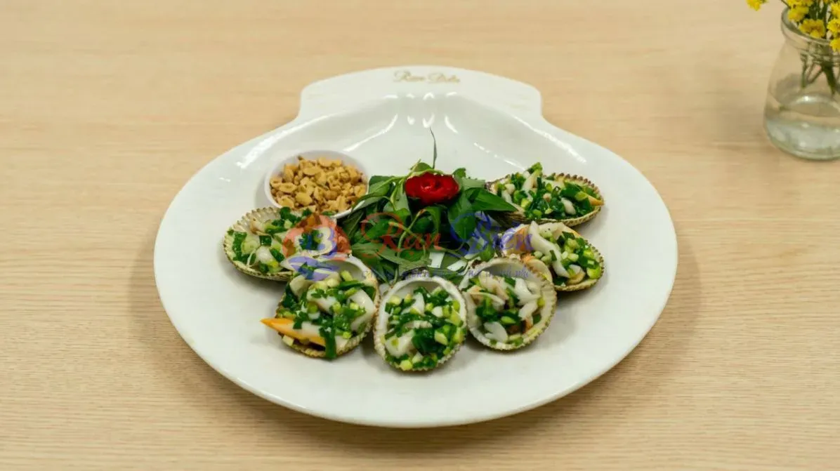 Sò Dương Nướng Mỡ Hành